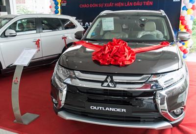 Mitsubishi Outlander đã có mặt tại Việt Nam