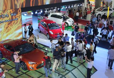 Hấp lực Toyota tại Vietnam Motor Show 2012