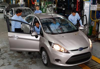 Ford xuất xưởng chiếc Fiesta thứ 2.000 tại Việt Nam