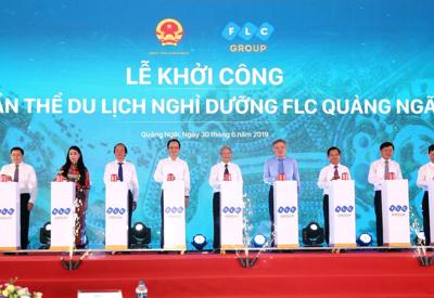 Quần thể du lịch nghỉ dưỡng FLC Quảng Ngãi chính thức khởi công