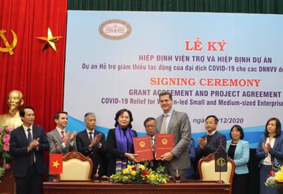 ADB viện trợ không hoàn lại 5 triệu USD cho các nữ doanh nhân Việt 