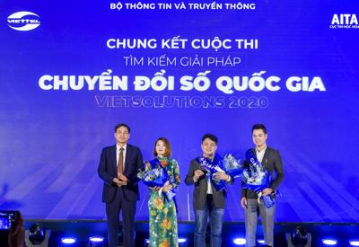 Viet Solutions 2020 vinh danh 3 sản phẩm công nghệ chuyển đổi số quốc gia