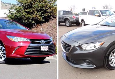 Mazda6 và Camry: “Tân binh” đấu “độc cô cầu bại”