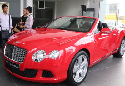 Xe siêu sang Bentley chính thức vào Việt Nam