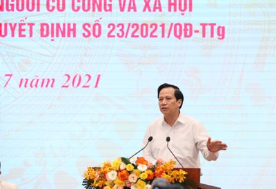 Bộ trưởng Đào Ngọc Dung: Địa phương “đừng” phát sinh thêm thủ tục nhận gói hỗ trợ 26.000 tỷ đồng