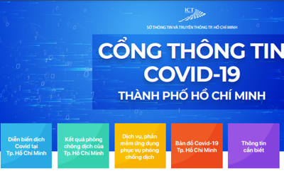 TP.HCM ra mắt cổng thông tin Covid-19, đẩy lùi thông tin giả mạo