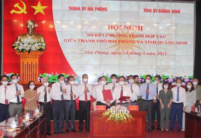 Hải Phòng và Quảng Ninh tiếp tục bắt tay xây trung tâm kinh tế biển