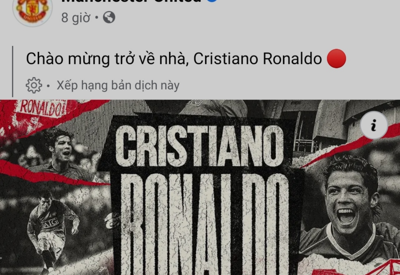 Ronaldo khiến giá cổ phiếu của M.U tăng vọt 
