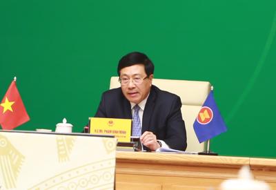 Phó Thủ tướng Phạm Bình Minh: ASEAN cần coi phục hồi kinh tế xanh là mục tiêu hàng đầu hậu Covid-19