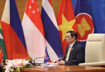 Thủ tướng đề nghị sớm khôi phục hàng không, du lịch và chuỗi cung ứng ASEAN - Trung Quốc