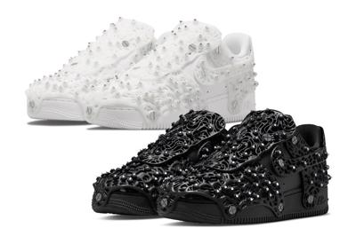 Nike và Swarovski ra mắt đôi giày Air Force 1 đính pha lê phản quang
