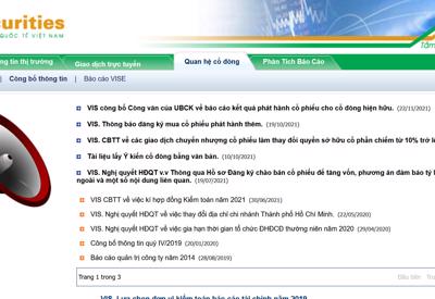 Cung cấp hồ sơ chào bán trái phiếu riêng lẻ khi chưa được phép, VISE bị phạt tiền