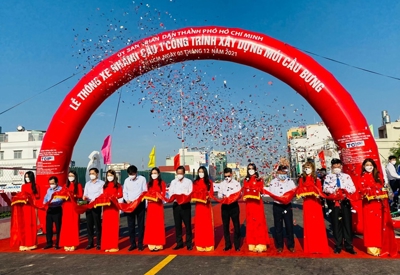 TP.HCM: Thông xe cầu Bưng và hoàn thành 10 dự án giao thông trước Tết Nguyên đán Nhâm Dần