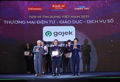 Hoạt động 3 năm, Gojek 3 lần giành danh hiệu Tin Dùng