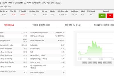 Cuối năm, Eximbank điều chỉnh lợi nhuận giảm mạnh 60% chỉ còn 1.300 tỷ đồng