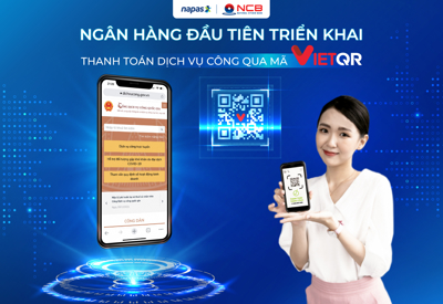 NCB cung cấp dịch vụ thanh toán bằng mã VietQR trên Cổng dịch vụ công quốc gia