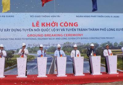 Khởi công dự án giao thông 2.100 tỷ đồng tại An Giang, kết nối “phên giậu” vùng Tây Nam Tổ quốc