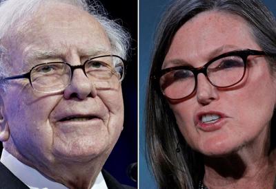 Phong cách đầu tư trái ngược, “bà trùm" cổ phiếu Cathie Wood và tỷ phú Warren Buffett vẫn thu về lợi nhuận ngang nhau