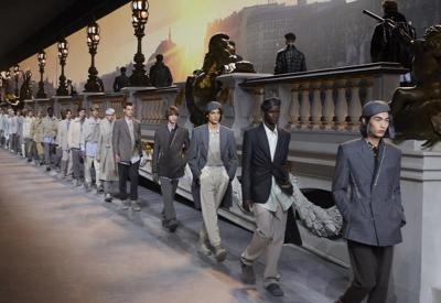BST nam giới Dior Thu - Đông 2022: Tái hiện quá khứ vàng son