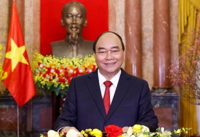 Chủ tịch nước Nguyễn Xuân Phúc chúc mừng năm mới Nhâm Dần 2022