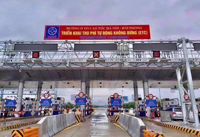 Không còn barrier trên cao tốc Hà Nội - Hải Phòng từ tháng 6, thu phí không dừng sắp sang giai đoạn 2