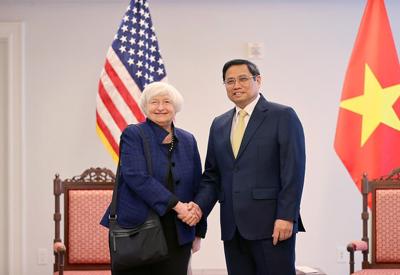Thủ tướng đề nghị Hoa Kỳ chia sẻ kinh nghiệm phát triển thị trường tài chính lành mạnh, minh bạch