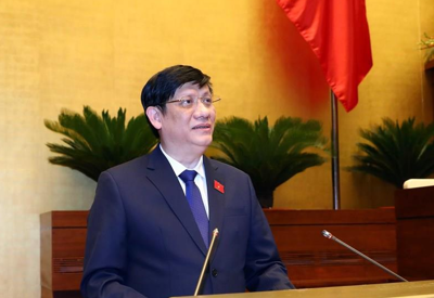 Bãi nhiệm tư cách đại biểu Quốc hội và cách chức Bộ trưởng Y tế với ông Nguyễn Thanh Long