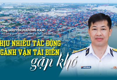 Chịu nhiều tác động, ngành vận tải biển gặp khó