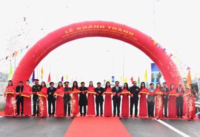 Khánh thành dự án thành phần cao tốc Cam Lộ - La Sơn hơn 7.600 tỷ đồng nối các tỉnh miền Trung