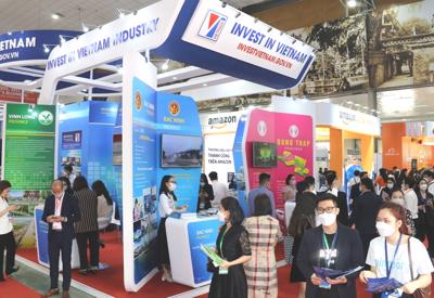 Hội chợ Vietnam Expo lần thứ 32 được tổ chức từ ngày 5-8/4