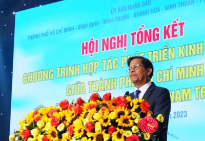 TP.HCM và các tỉnh duyên hải Nam Trung Bộ hợp tác phát triển kinh tế xã hội