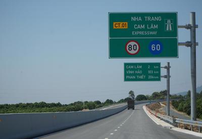 Thông xe hai tuyến cao tốc Nha Trang – Cam Lâm và Vĩnh Hảo – Phan Thiết