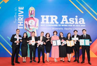 FWD Việt Nam được vinh danh với 3 giải thưởng nhân sự uy tín khu vực châu Á năm 2023 