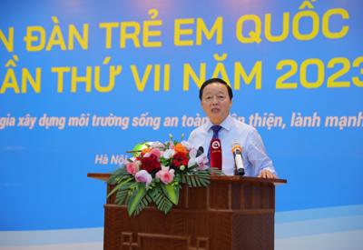 Phó Thủ tướng Trần Hồng Hà: Lắng nghe, đáp ứng các nguyện vọng phù hợp của trẻ em