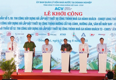Chính thức khởi công nhà ga sân bay Long Thành và Tân Sơn Nhất, mở ra hệ sinh thái kinh tế hàng không