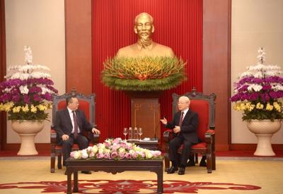 Tổng Bí thư: Tăng cường hơn nữa quan hệ Đối tác hợp tác chiến lược toàn diện Việt Nam - Trung Quốc