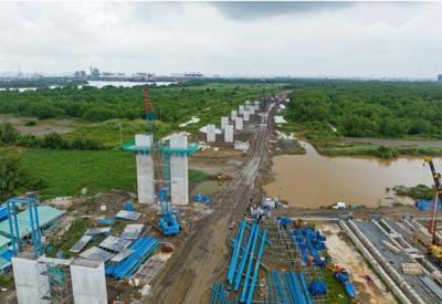 Thúc tiến độ dự án cầu Nhơn Trạch trên tuyến Vành đai 3 TP.HCM