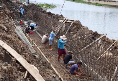 Tiền Giang đầu tư trên 745 tỷ đồng khắc phục sạt lở bờ sông