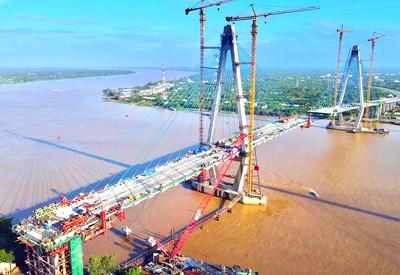 Dự án Cầu Mỹ Thuận 2 dự kiến thông xe vào cuối năm 2023