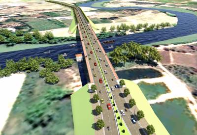 Sắp khởi công xây dựng cầu Quảng Đà bắc qua sông Yên nối Đà Nẵng với tỉnh Quảng Nam