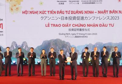 Tỉnh Quảng Ninh có thêm 80 triệu USD từ các nhà đầu tư Nhật Bản