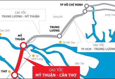 Cao tốc Mỹ Thuận – Cần Thơ sẽ hoàn thành vào dịp Noel