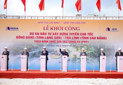 Phá trần vốn góp Nhà nước, khởi công xây dựng cao tốc Đồng Đăng - Trà Lĩnh theo hình thức PPP