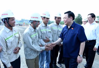 Chủ tịch Quốc hội Vương Đình Huệ thăm, làm việc tại tỉnh Bà Rịa - Vũng Tàu