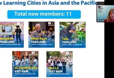 Việt Nam có thêm 2 thành phố gia nhập Mạng lưới Thành phố học tập toàn cầu