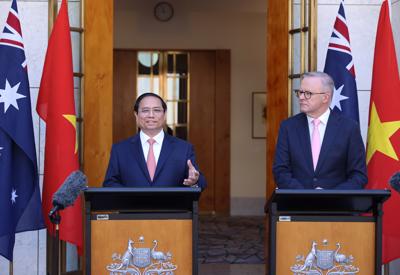 Việt Nam và Australia nâng cấp quan hệ lên mức Đối tác Chiến lược toàn diện 
