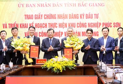 Bắc Giang sắp có thêm 2 khu công nghiệp, tổng vốn đầu tư hơn 3.000 tỷ