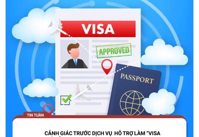 Tái diễn hình thức lừa đảo Visa giá rẻ, xuất khẩu lao động, cấp đổi giấy phép lái xe