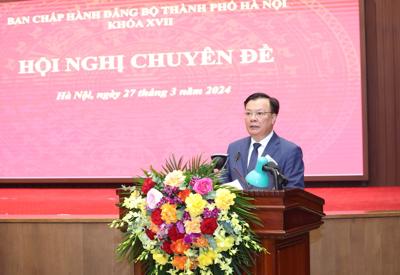 Thành ủy Hà Nội xem xét Kế hoạch đầu tư công năm 2024