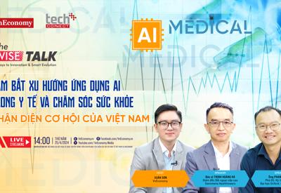 Nắm bắt xu hướng ứng dụng AI trong y tế và chăm sóc sức khoẻ, nhận diện cơ hội của Việt Nam